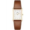 Moteriškas laikrodis DANIEL WELLINGTON Bound Durham Gold 20mm DW00100696 + DĖŽUTĖ