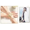 Laikrodis WOMEN'S WATCH G. ROSSI - 10411A-1B3 ON PASK (zg714d) + BOX