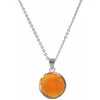 Moteriškas pakabukas CO88 Collection 8CN-26005 Oranžinė
