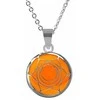 Moteriškas pakabukas CO88 Collection 8CN-26005 Oranžinė