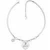 Moteriškas pakabukas Guess JUBN05148JWRHWHT-U Sidabras