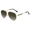 Akiniai JIMMY CHOO JIMENA-S-06J. Akiniai przeciwsłoneczne, Kolor auksinė. Kobieta.