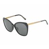 Akiniai JIMMY CHOO ELE-F-S-807. Akiniai przeciwsłoneczne, Kolor juoda. Kobieta.