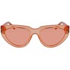 Akiniai Karl Lagerfeld KL6100S-800. Akiniai przeciwsłoneczne, Kolor oranžinė. Kobieta.
