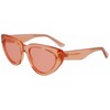Akiniai Karl Lagerfeld KL6100S-800. Akiniai przeciwsłoneczne, Kolor oranžinė. Kobieta.