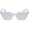 Akiniai LACOSTE L6002S-970. Akiniai przeciwsłoneczne, Kolor permatomas. Kobieta.