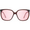 Akiniai PORSCHE DESIGN P8589-60B. Akiniai przeciwsłoneczne, Kolor raudona. Kobieta.