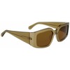 Salvatore Ferragamo Akiniai FERRAGAMO SF1101S541833. Akiniai przeciwsłoneczne, Kolor žalia. Kobieta.