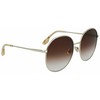Akiniai VICTORIA BECKHAM VB224S-702. Akiniai przeciwsłoneczne, Kolor auksinė. Kobieta.