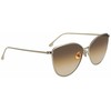 Akiniai VICTORIA BECKHAM VB209S-708. Akiniai przeciwsłoneczne, Kolor auksinė. Kobieta.