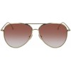 Akiniai VICTORIA BECKHAM VB203S-712. Akiniai przeciwsłoneczne, Kolor auksinė. Kobieta.