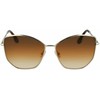 Akiniai VICTORIA BECKHAM VB225S-702. Akiniai przeciwsłoneczne, Kolor auksinė. Kobieta.