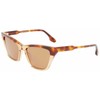 Akiniai VICTORIA BECKHAM VB638S-218. Akiniai przeciwsłoneczne, Kolor ruda havana. Kobieta.
