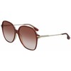 Akiniai VICTORIA BECKHAM VB613S-607. Akiniai przeciwsłoneczne, Kolor Bordo honey. Kobieta.