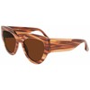 Akiniai VICTORIA BECKHAM VB628S-230. Akiniai przeciwsłoneczne, Kolor ruda. Kobieta.