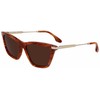 Akiniai VICTORIA BECKHAM VB663S-238. Akiniai przeciwsłoneczne, Kolor ruda. Kobieta.
