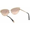 Akiniai WEB EYEWEAR WE0272-5932Z. Akiniai przeciwsłoneczne, Kolor auksinė. Kobieta.