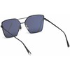 Akiniai WEB EYEWEAR WE0268-5801C. Akiniai przeciwsłoneczne, Kolor juoda. Kobieta.