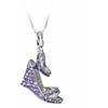 Biżuteria GLAMOUR GS2-19. Zawieszka, Kolor PURPLE. Kobieta.