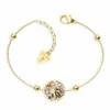 Guess Šiuolaikinė paauksuota 4G logotipo apyrankė JUBB01394JWYG