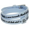 Moteriški apyrankės il mezzometro I LOVE YOU Sidabrinis - BRACCIALE IN SILICONE/SILICONE BRACELET