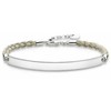 Biżuteria THOMAS SABO A002917319L18. Bransoletka, Kolor balta sidabrinė. Kobieta.