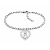 Tommy Hilfiger Stilinga plieninė apyrankė Monogram Heart 2780920