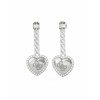 Biżuteria GUESS JUBE01071JWRH. Kolczyki, Kolor sidabrinė. Kobieta.