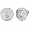 Moteriški auskarai Guess JUBE01446JWRHT-U Metalinis