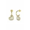 Moteriški auskarai Guess JUBE04019JWYGWHT-U