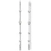 Guess Ilgi auskarai su kristalais Wonderlights JUBE04412JWRHT/U
