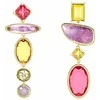 Moteriški auskarai Guess JUBE05088JWYGMCT-U Spalvotas