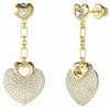 Biżuteria GUESS JUBE05210JWYG. Kolczyki, Kolor auksinė. Kobieta.