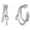 Moteriški auskarai Guess JUBE05244JWRHT-U Sidabras