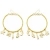 Shabama FORMENTOR earrings #shiny auksinis 1 u