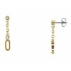 Tommy Hilfiger Auksuoti auskarai su kristalais TH2780089