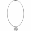 Biżuteria GUESS JUMN01300JWST. Naszyjnik, Kolor pilka. Mężczyzna.