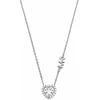 Michael Kors Delicate sidabrinis pakabukas with Pavé Heart zircons MKC1520AN040