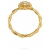 Moteriški žiedas 24KAE 124108Y/54 Auksinis 14