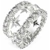 Biżuteria GUESS JUBR03320JWR. Pierścionek, Kolor pilka. Kobieta.