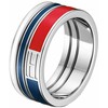 Biżuteria TOMMY HILFIGER 2700861B. Pierścionek, Kolor raudona. Kobieta.