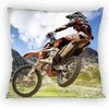 MCU Užvalkalas bawełniana 40x40 Cross motocykl smėlio sp. mėlyna dvipusė Faro