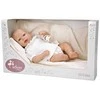 ARIAS Reborn lėlytė baltais rūbeliais, mergaitė, 45 cm