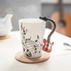 Muzikinis puodelis - RAUDONA GITARA