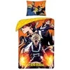 Patalynės komplektas MCU Patalynė bawełniana 140x200 My Hero Academia + maišelis bawełniany poszewka 70x90 5422BL Halantex