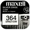 Baterija - Maxell 364 (SR621SW) 1.55V mygtukinė baterija