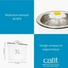 Catit Cat fontanas, su nerūdijančio plieno dubuo