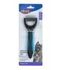TRIXIE Fur detangler, Grėblys susivėlusiam kailiui, plastm.-metal., 6x18 cm