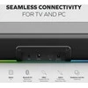Namų kino sistema Creative Sound Blaster GS5 Bluetooth 5.3 Gaming Soundbar juodos spalvos
