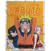 Naruto draugų šerpų antklodė 120x150cm